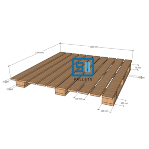 Pallet Arlog 23x1000x1200